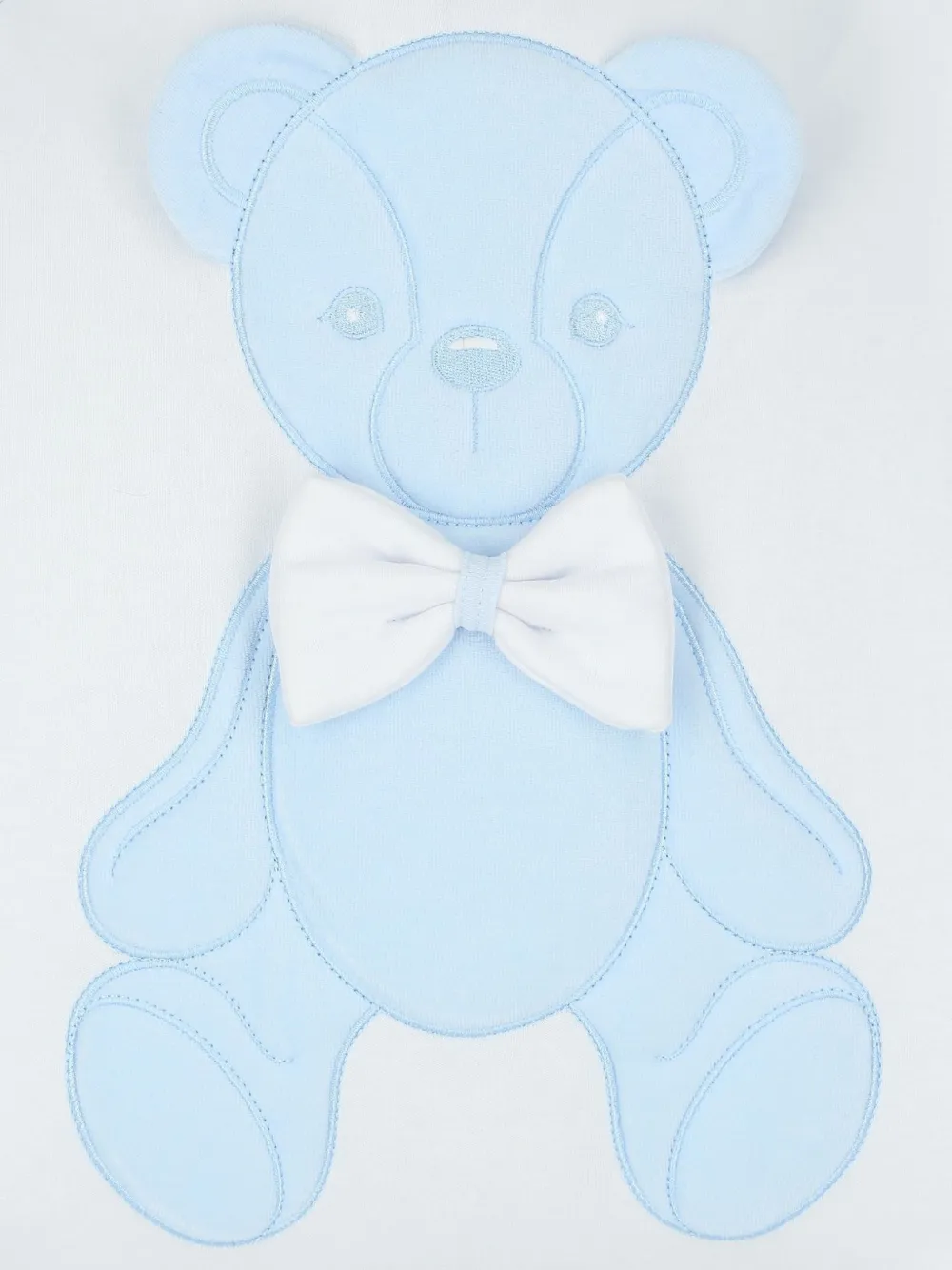 SOFIJA Slaapzak met teddybeer-applicatie Blauw