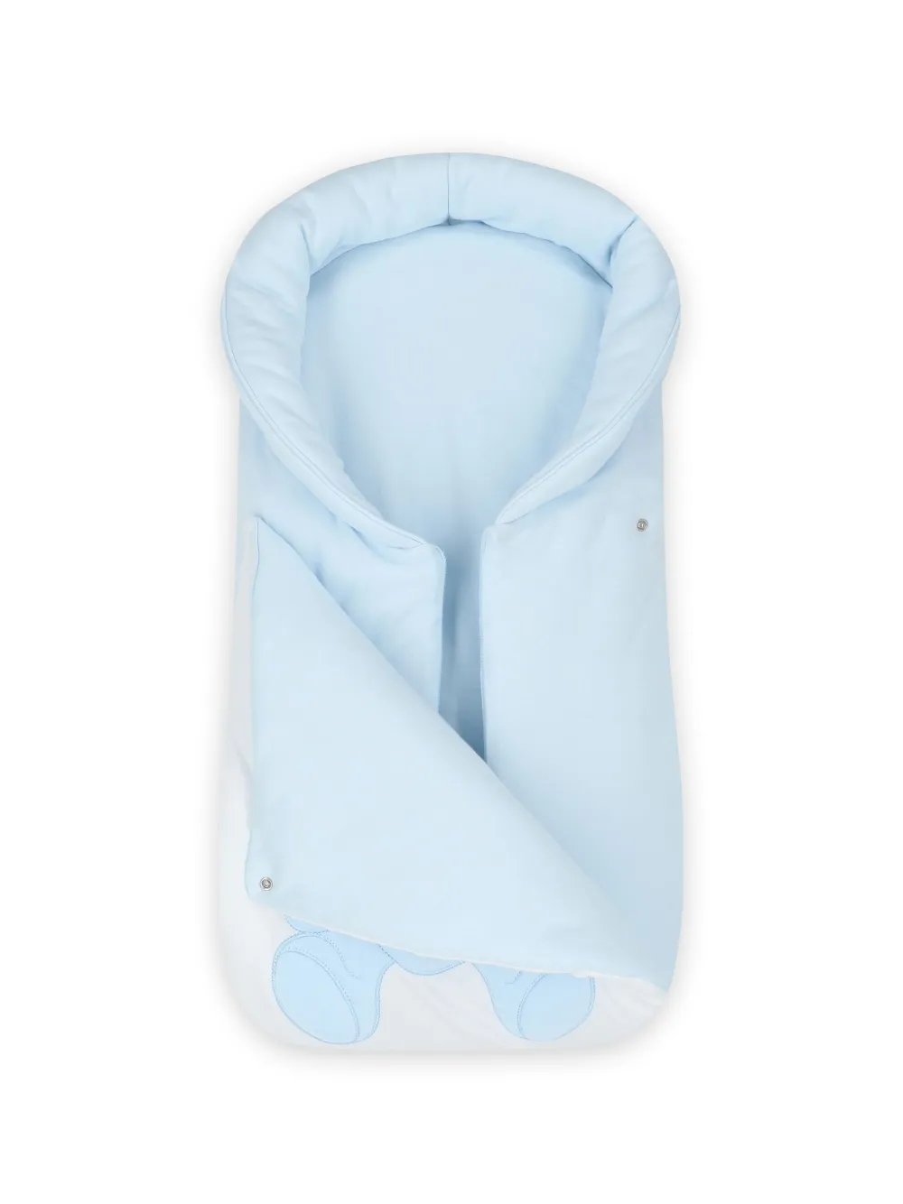 SOFIJA Slaapzak met teddybeer-applicatie Blauw