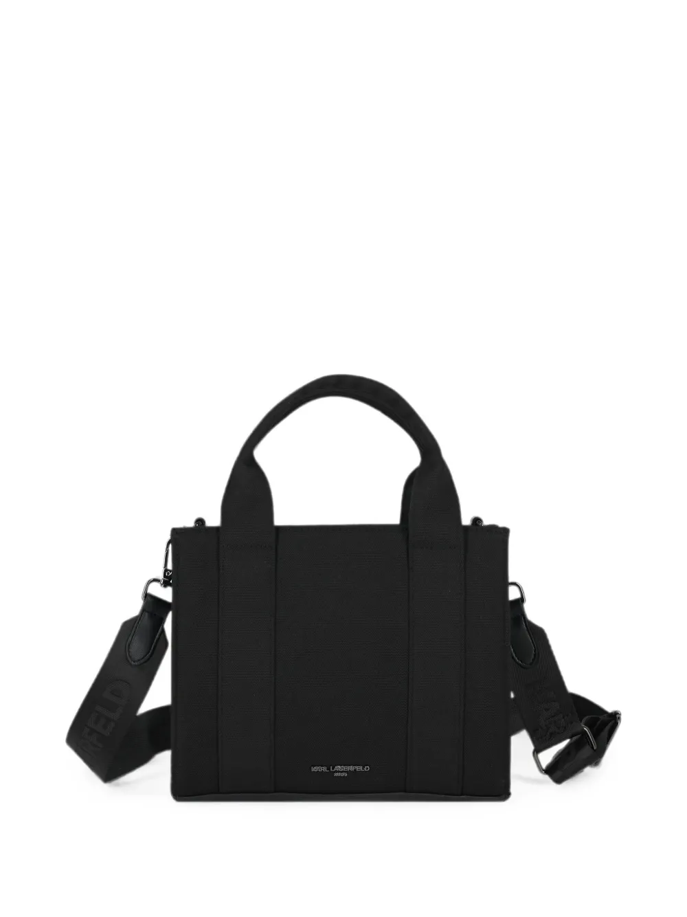 Karl Lagerfeld Kids Shopper met print Zwart