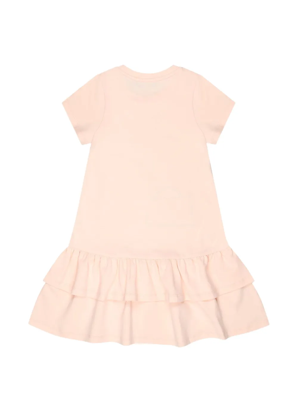 Aigner Kids bag-print dress Roze