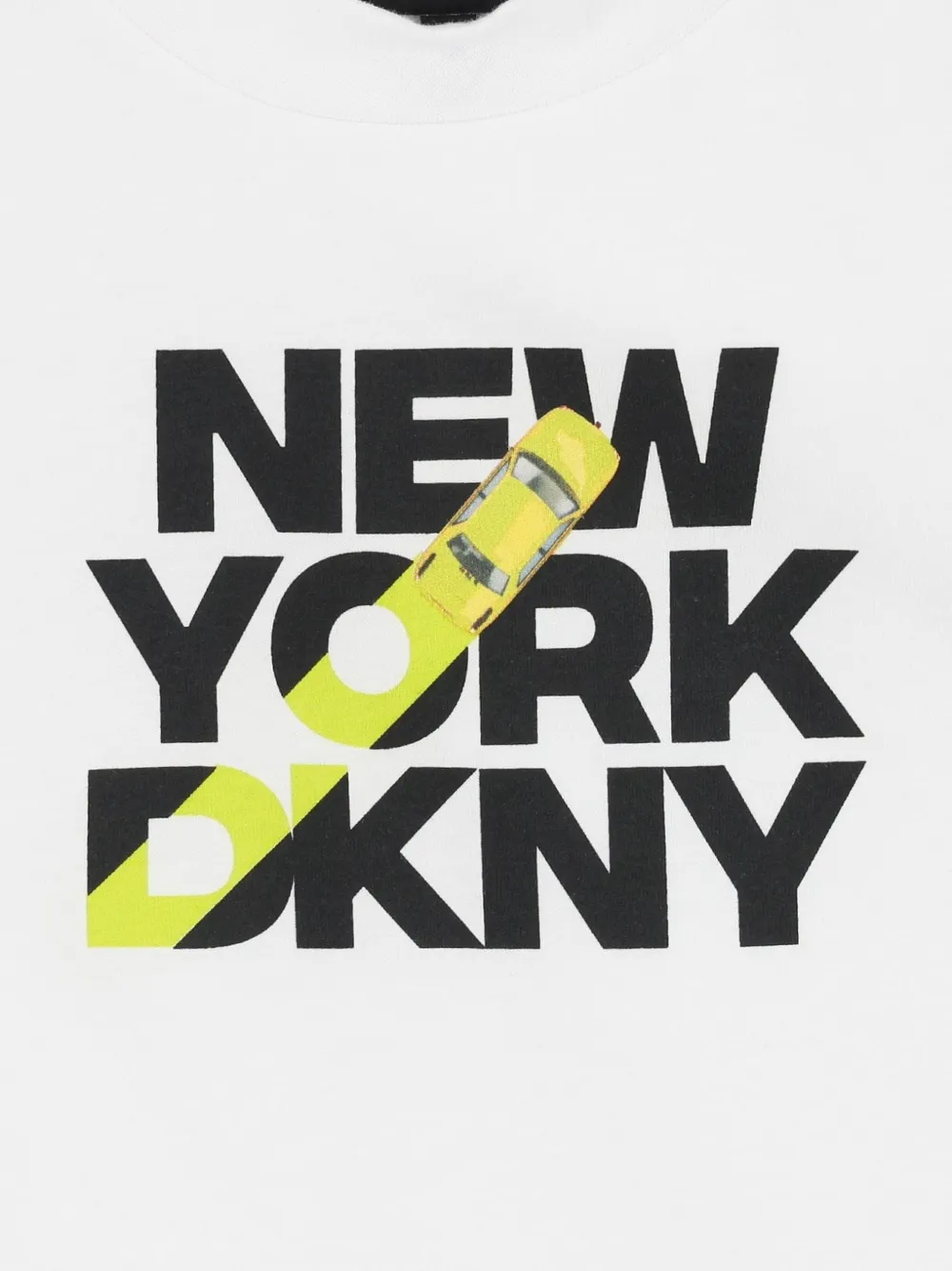 Dkny Kids T-shirt met logoprint Wit
