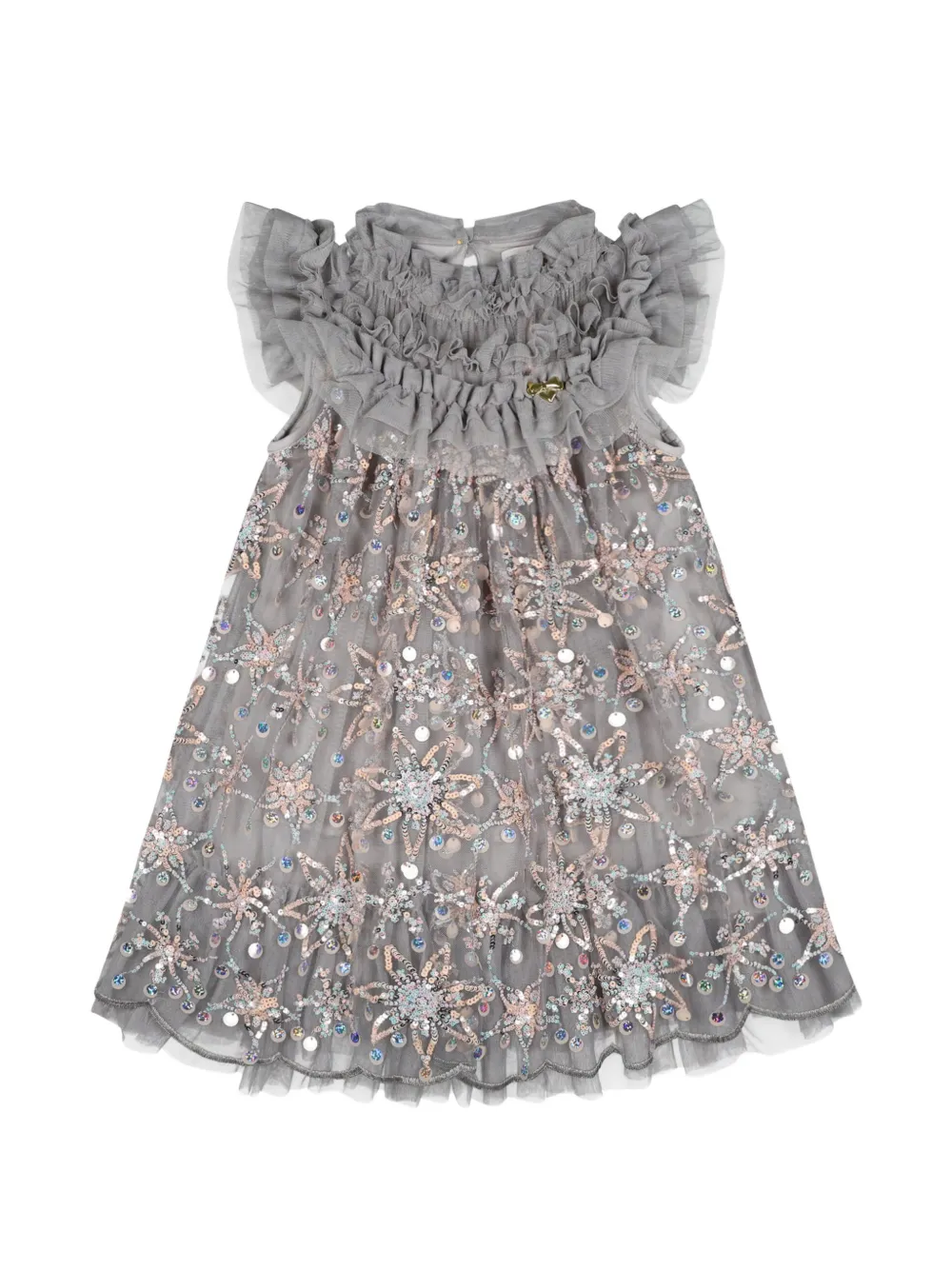 ANGEL'S FACE KIDS Abito Dominique con paillettes - Grigio