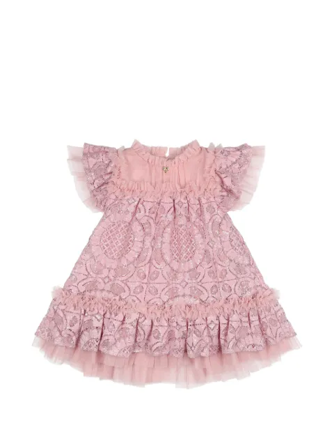 ANGEL'S FACE KIDS sequin-embellished lace dress
