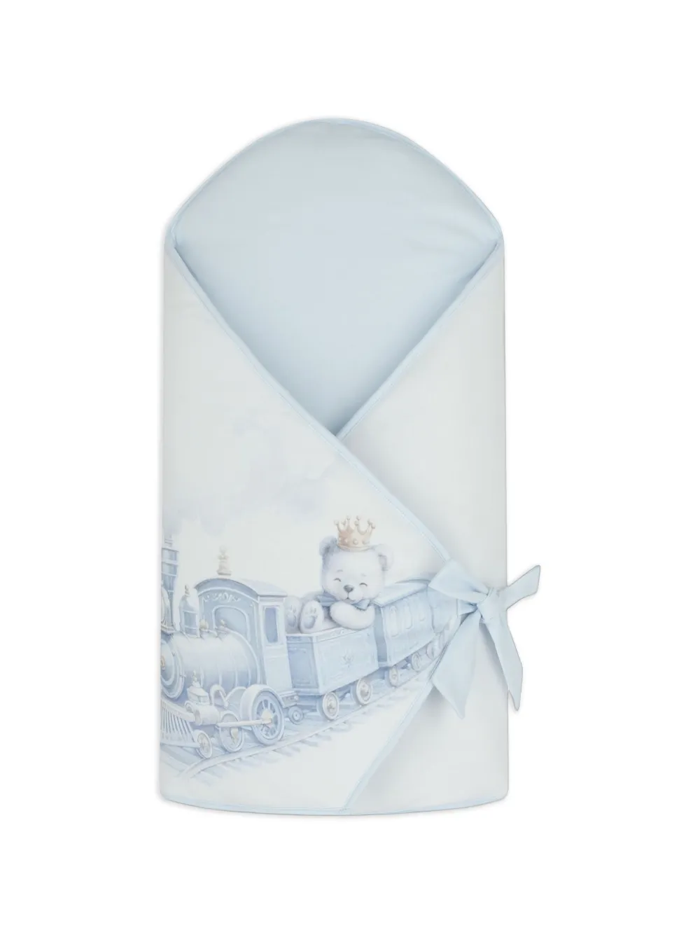 SOFIJA bear-print sleep bag - Bianco