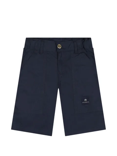 Aigner Kids 로고 패치 쇼츠