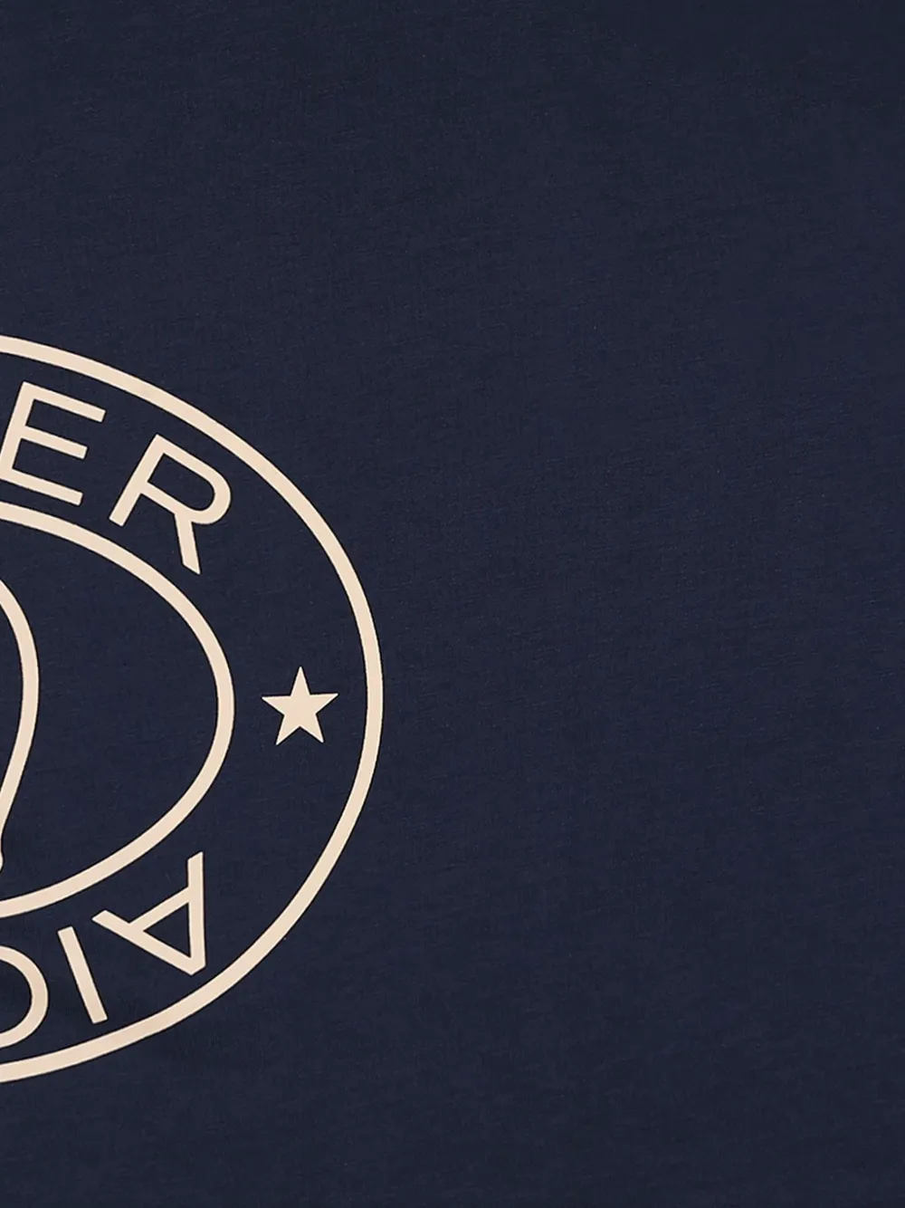 Aigner Kids T-shirt met logoprint Blauw