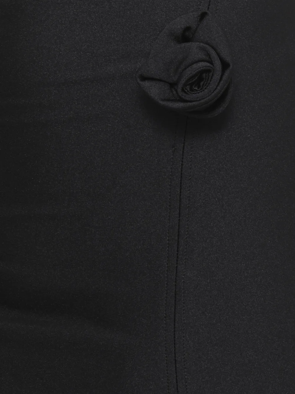 Coperni Rok met bloem Zwart