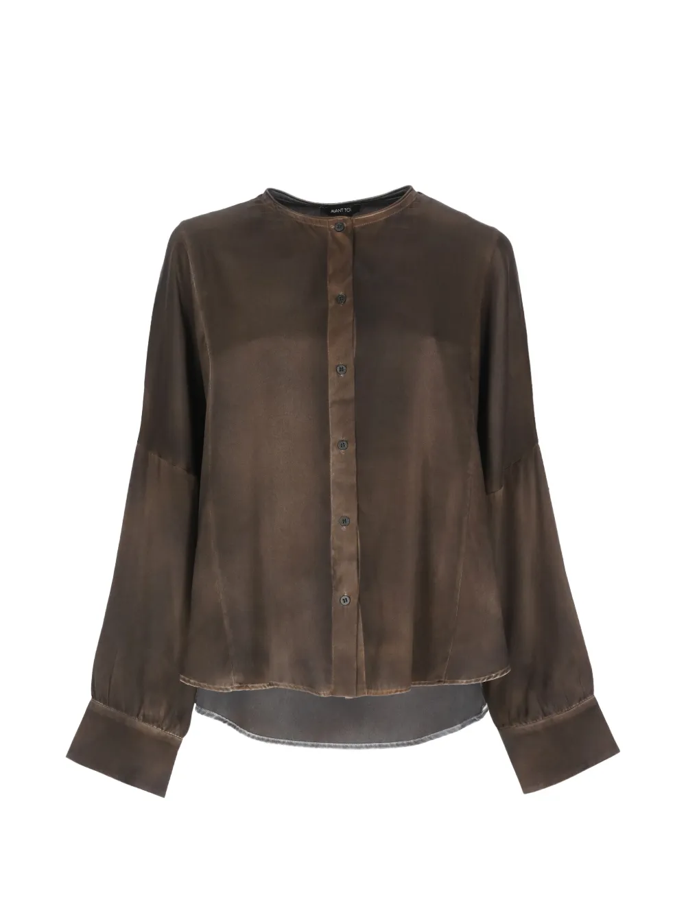 Avant Toi mandarin-collar shirt · S