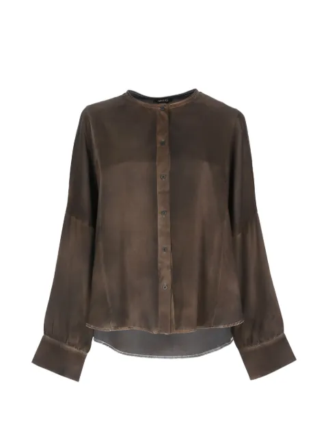 Avant Toi camisa con cuello mao