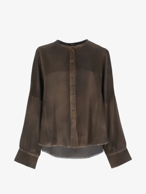 Avant Toi camisa con cuello mao