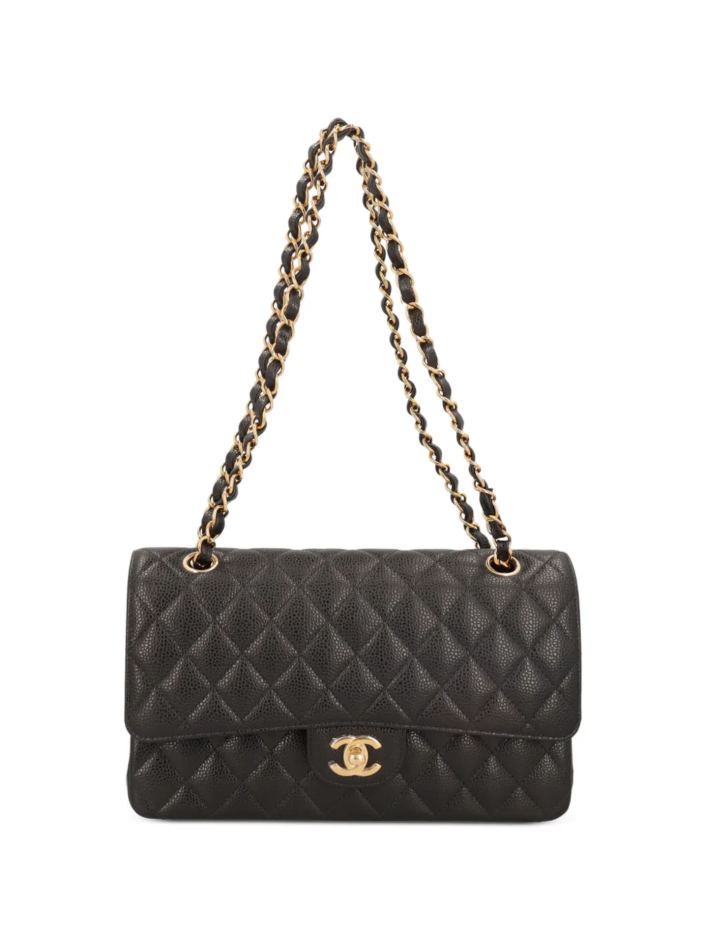 CHANEL Pre-Owned medium Double Flap shoulder bag - Schwarz
