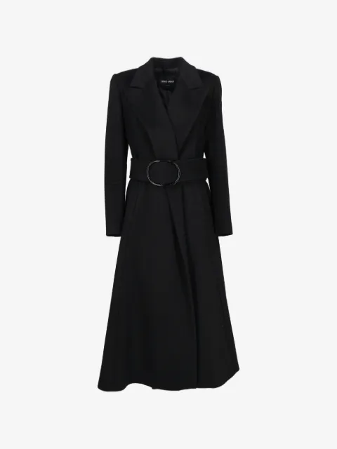 Giorgio Armani Pre-Owned belted coat