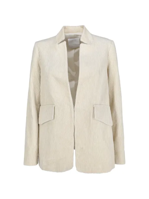ALBERTO ZAMBELLI blazer de pana con botones