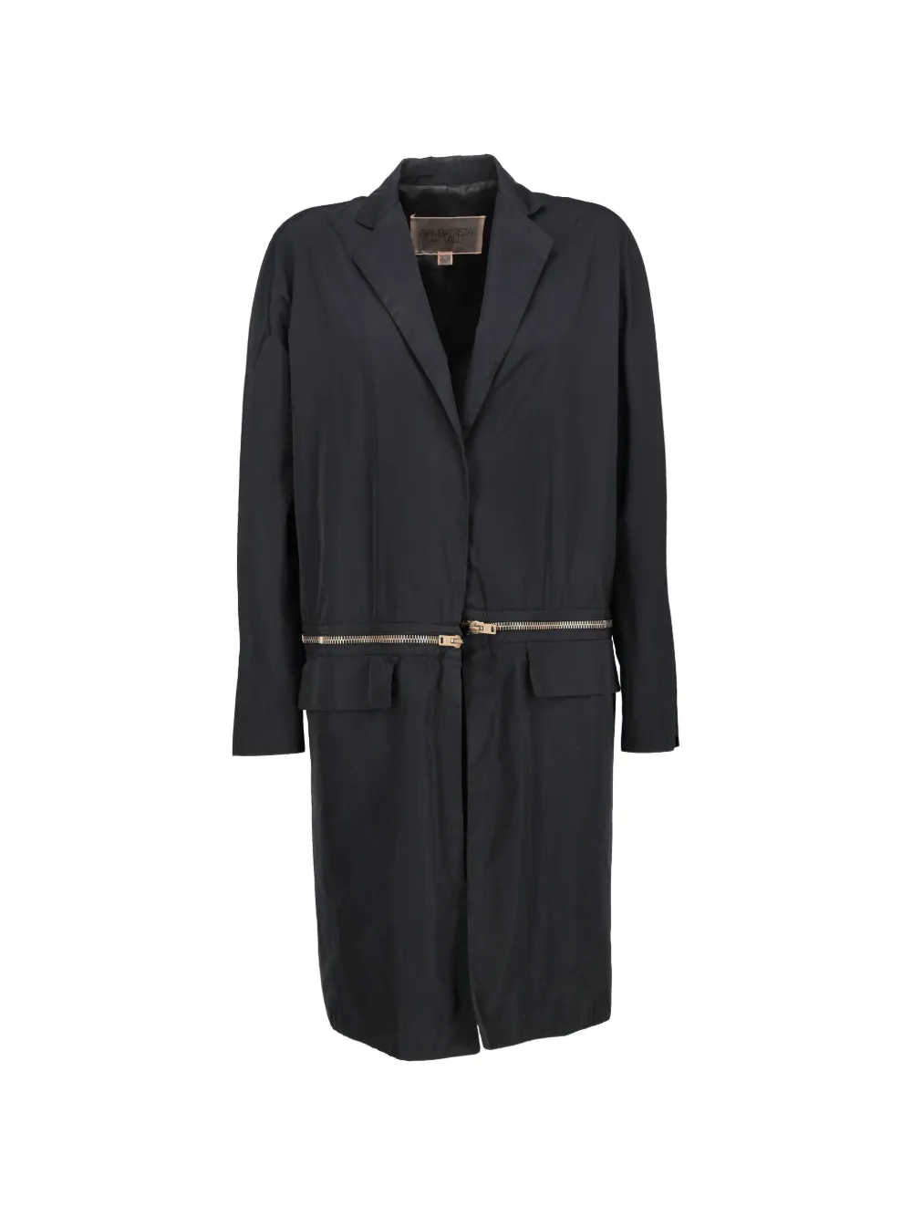 Giambattista Valli Vintage zip-detail coat - Black
