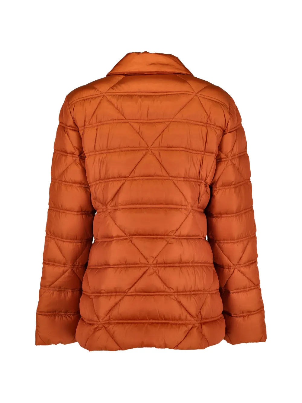 Pre-owned Fay Quilted Puffer Jacket In Orange