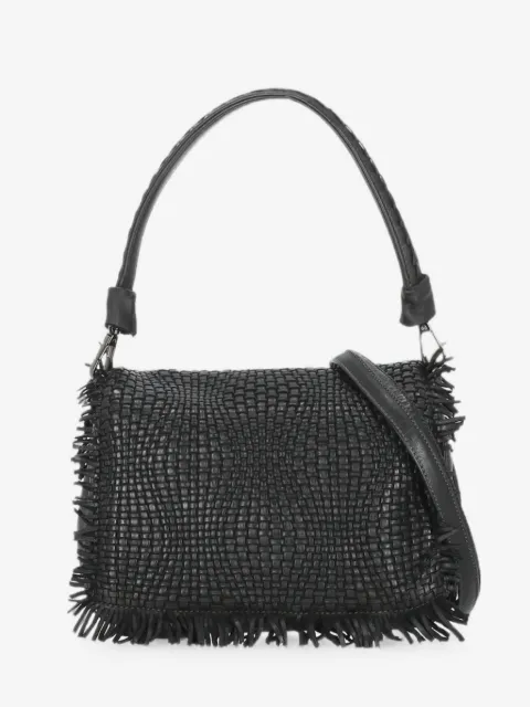 Reptile's House Anfora braided shoulder bag