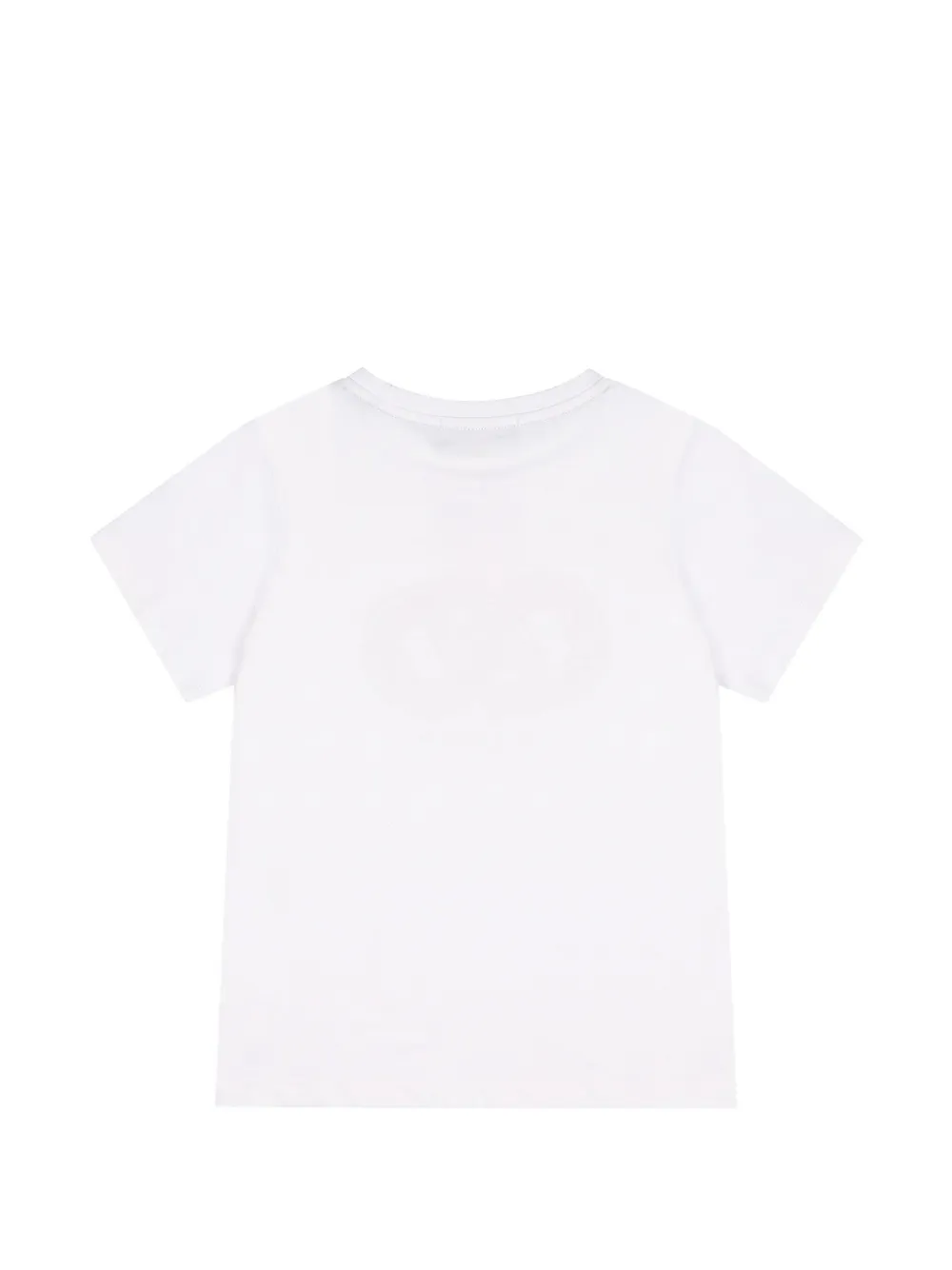Aigner Kids T-shirt met logoprint Wit