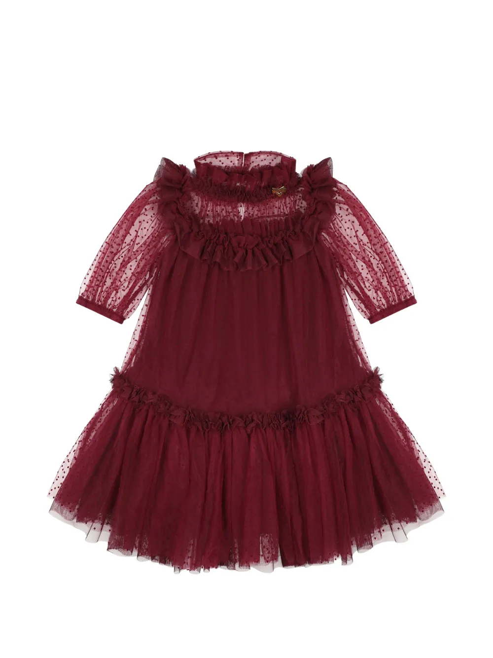 ANGEL'S FACE KIDS Abito Myrtisa a pois - Rosso