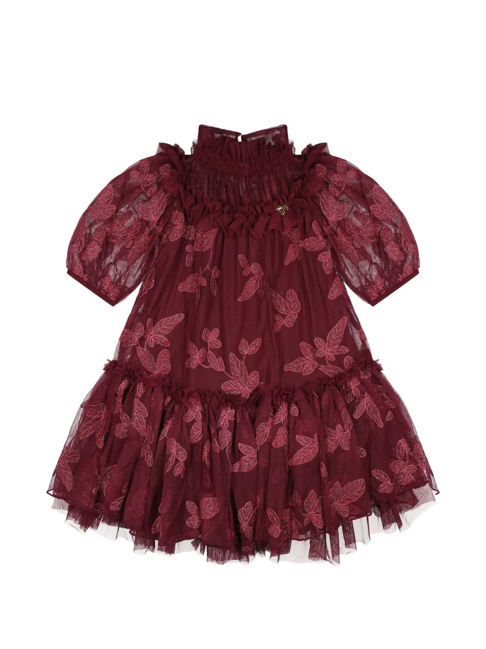 ANGEL'S FACE KIDS Abito Myrtisa con ricamo - Rosso