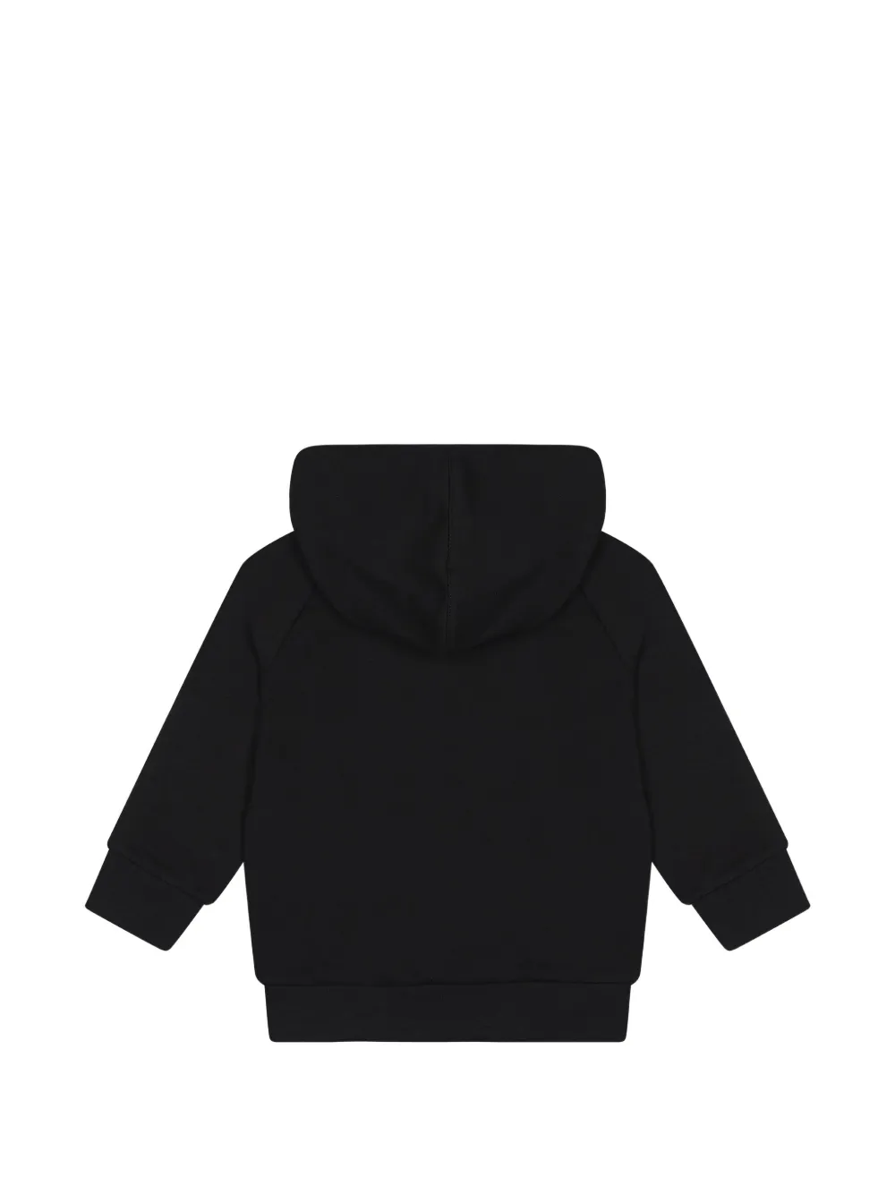 Aigner Kids Hoodie met geborduurd logo Zwart