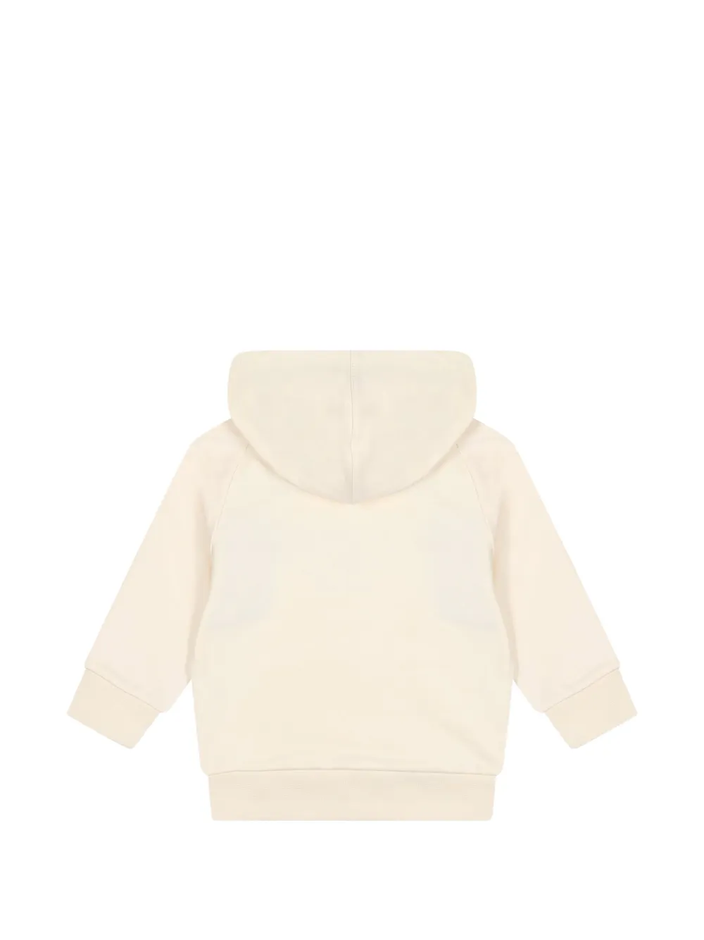 Aigner Kids Hoodie met geborduurd logo Beige