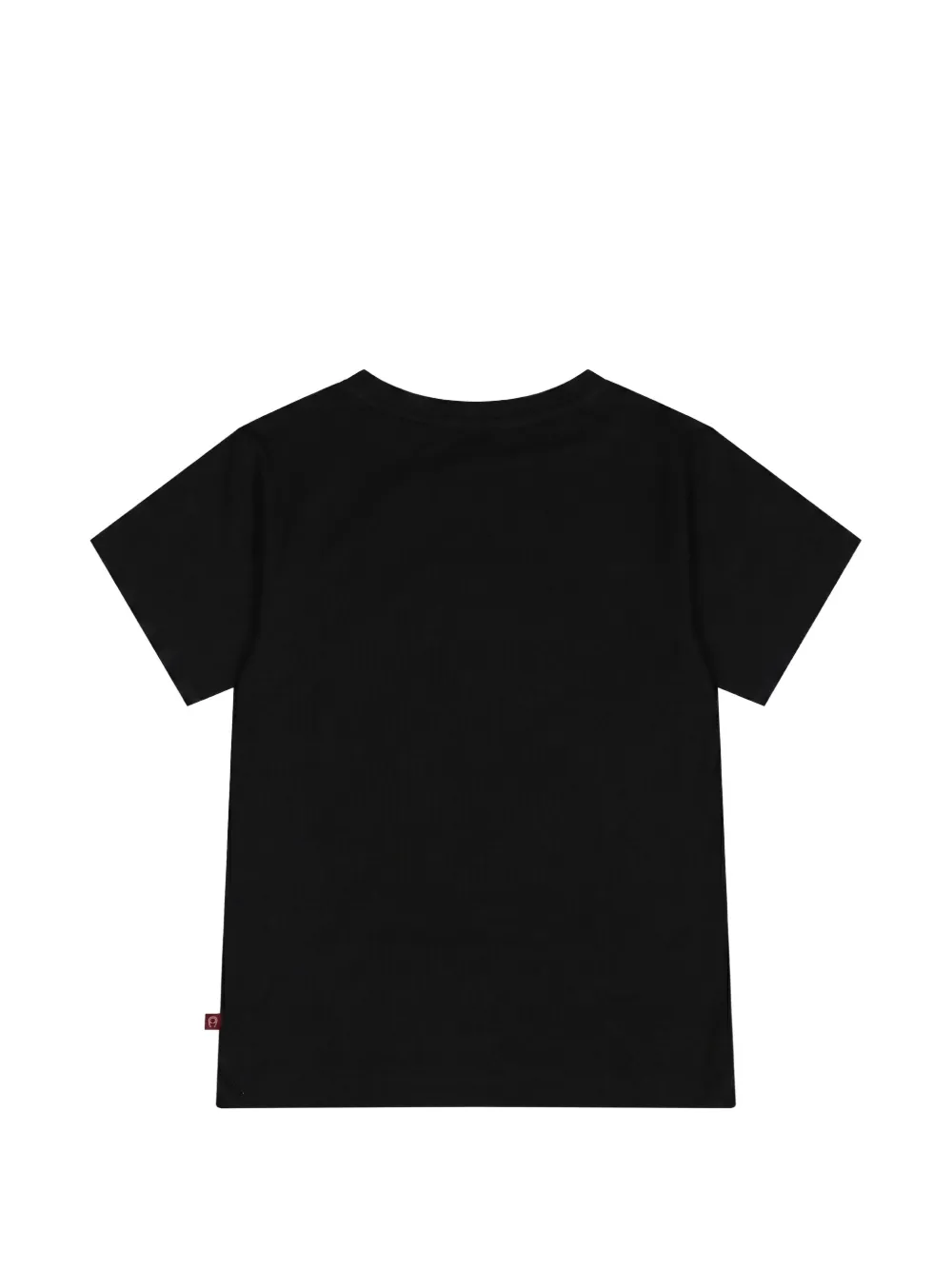 Aigner Kids bear-motif logo-print T-shirt Zwart