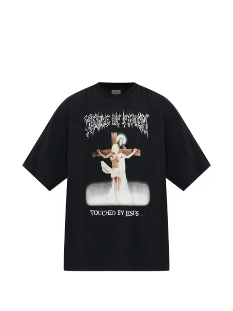 VETEMENTS graphic-print oversized T-shirt