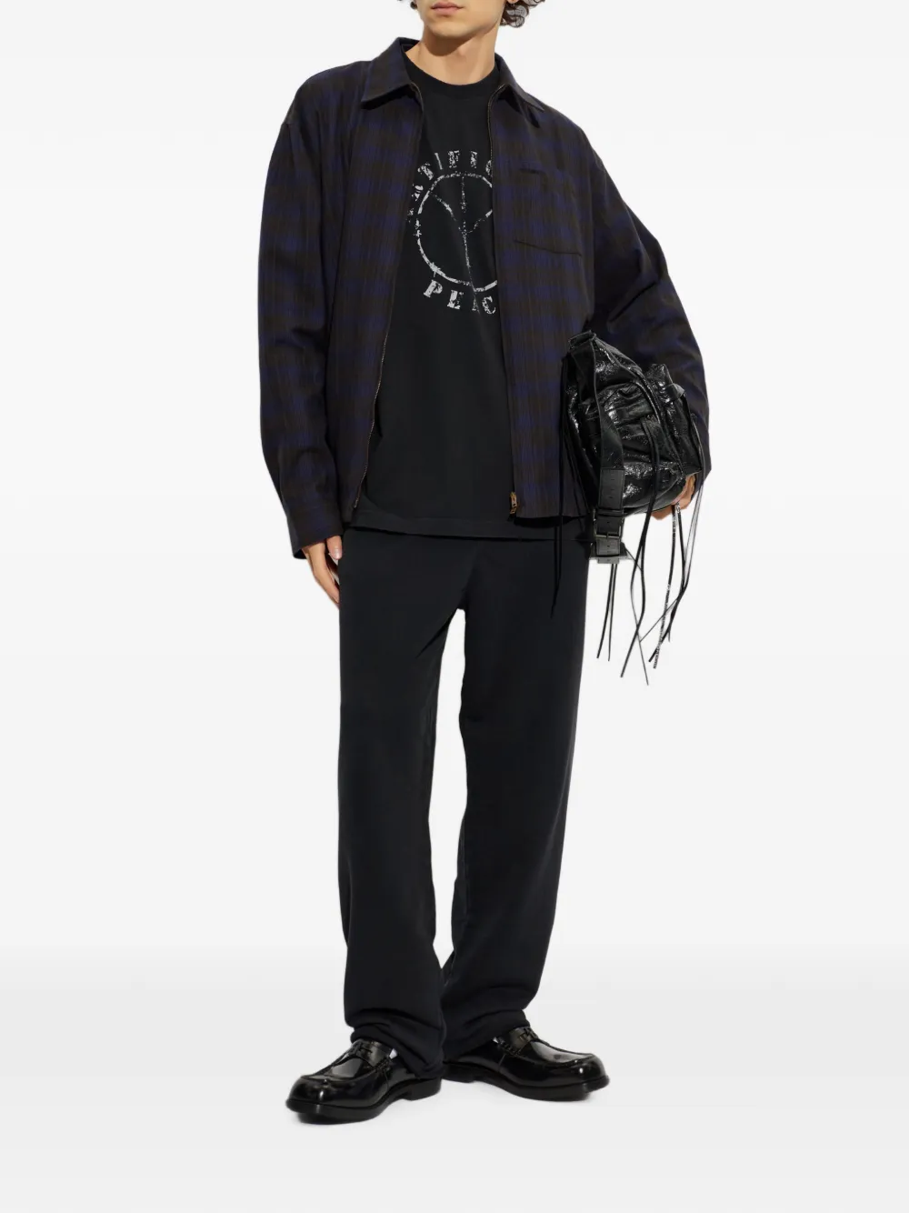 VETEMENTS graphic-print T-shirt Zwart