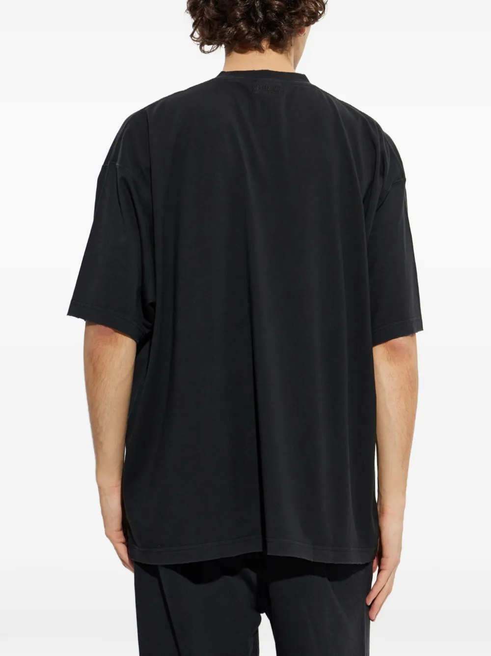 VETEMENTS graphic-print T-shirt Zwart