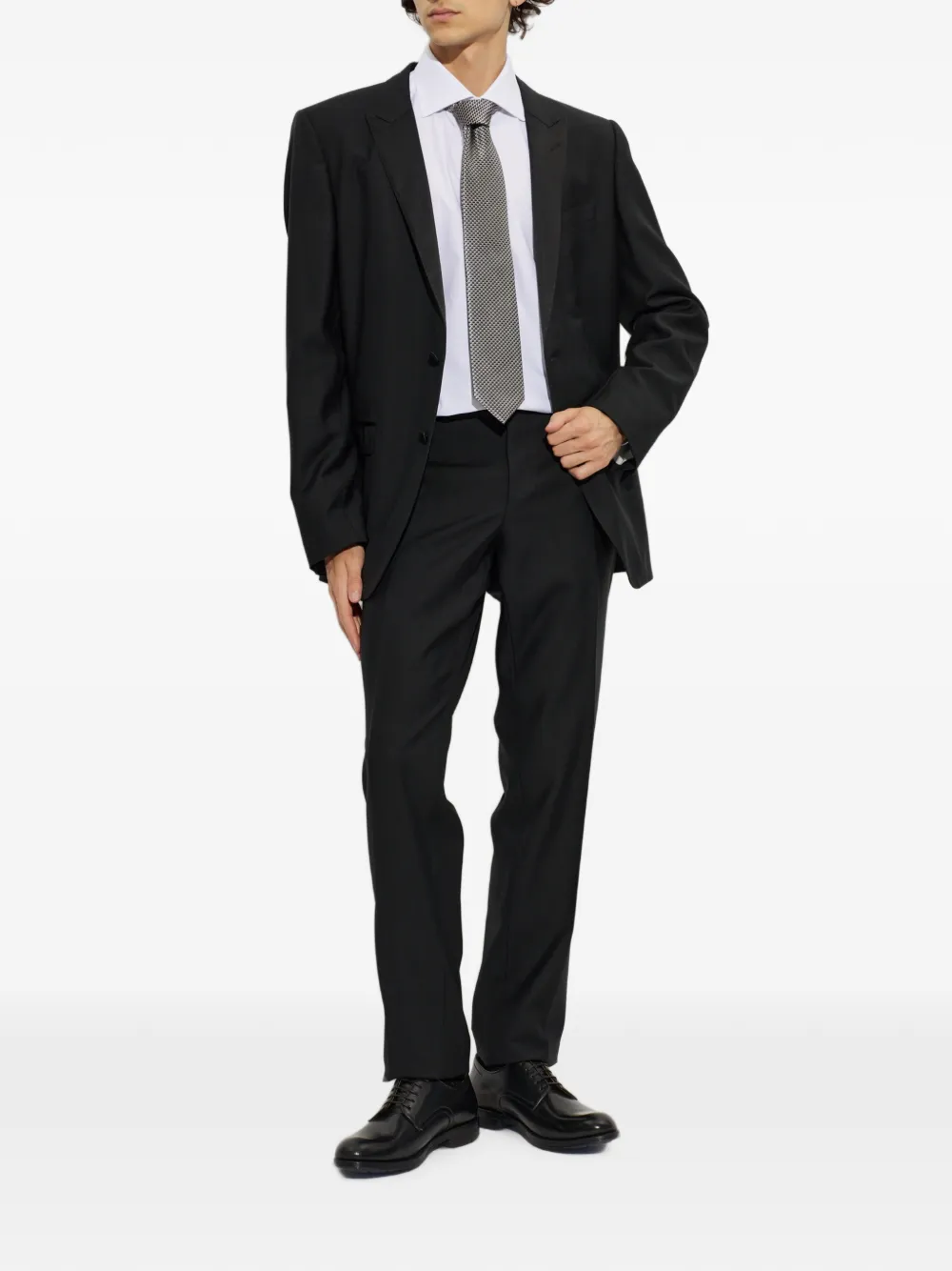 Brioni Overhemd met lange mouwen Wit