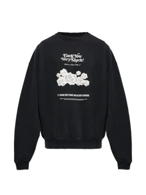 VETEMENTS graphic-print sweatshirt
