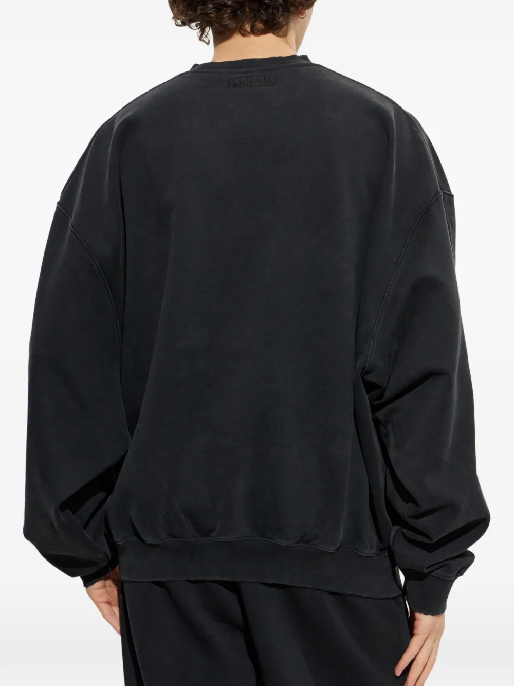 VETEMENTS Sweater met print Zwart