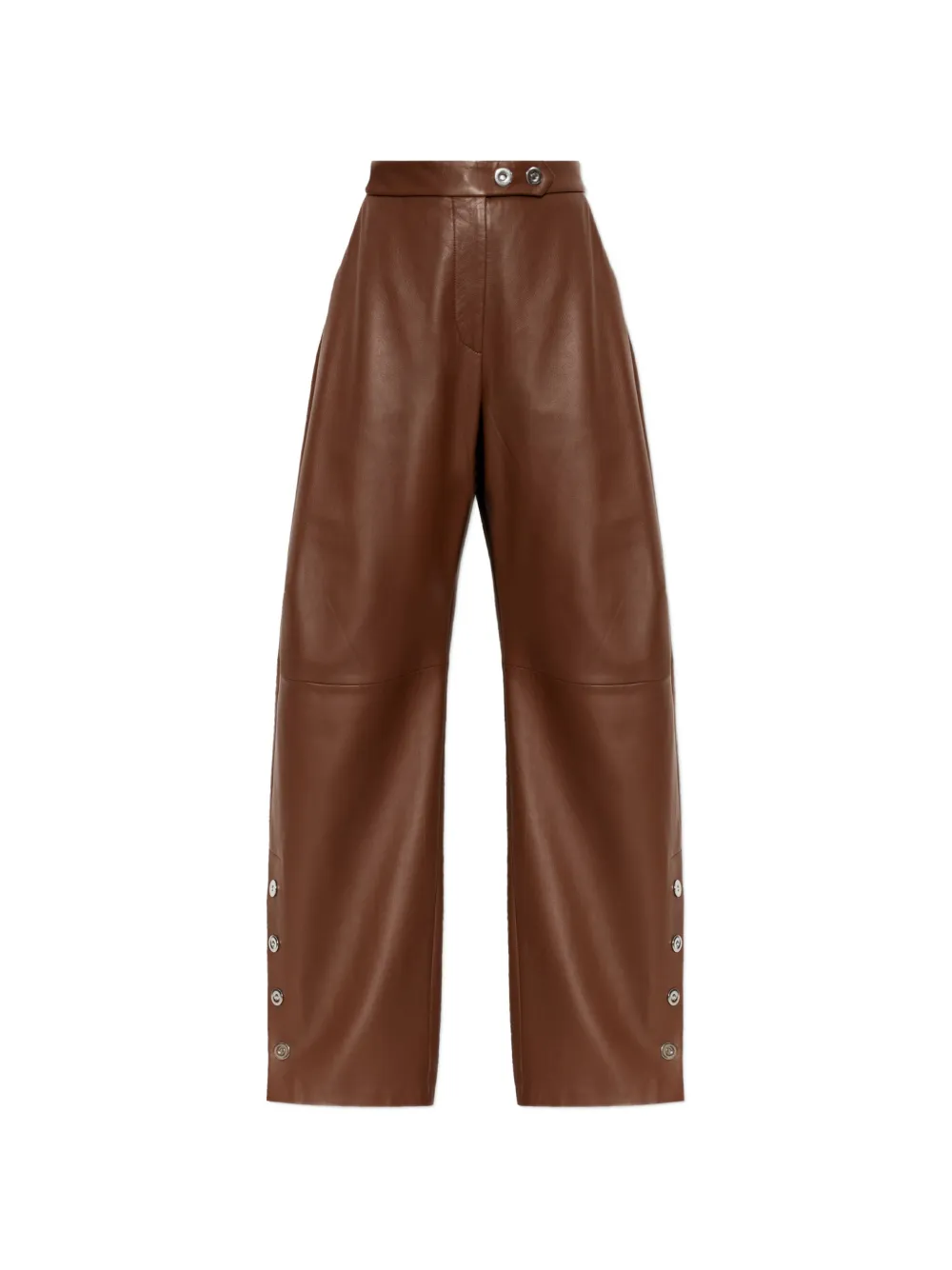 Sportmax high-waist trousers - Marrone