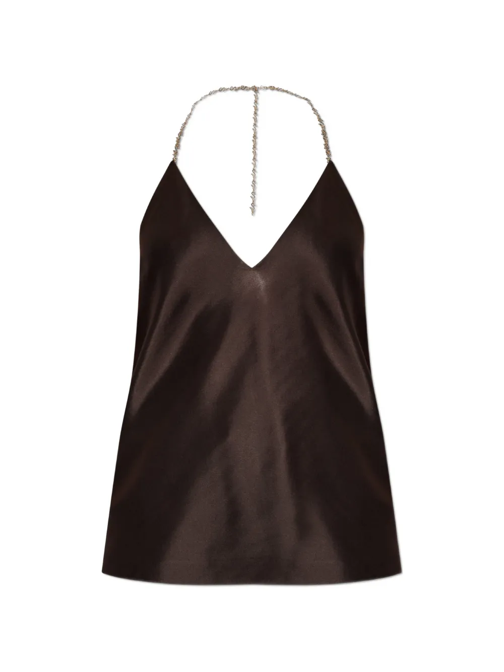 Sportmax chain-strap blouse - Brown