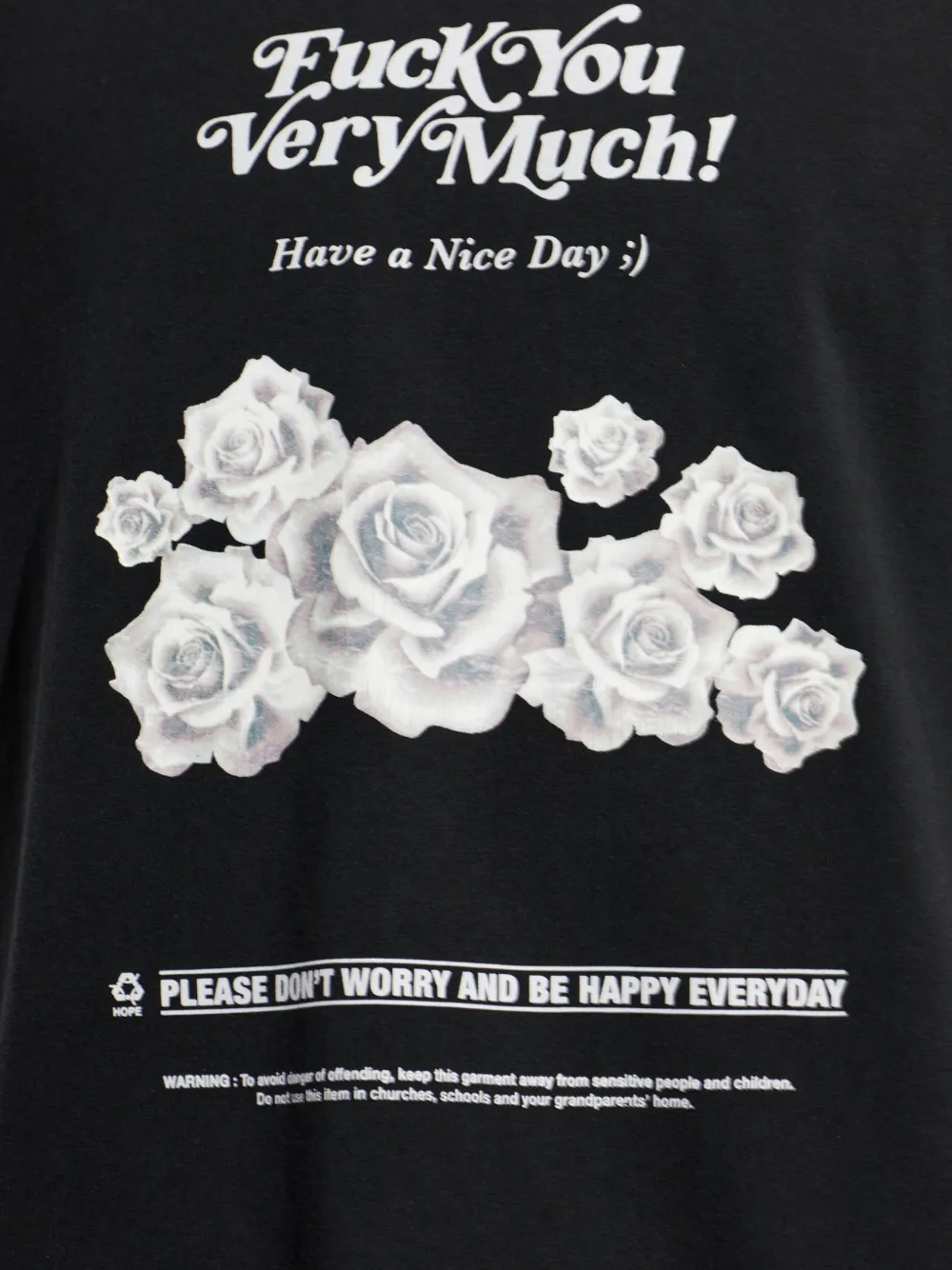 VETEMENTS Mouwloos T-shirt Zwart