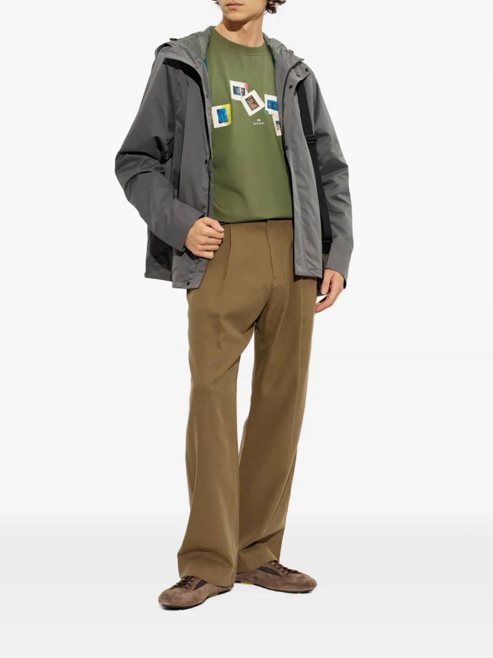 Paul Smith Straight plooibroek Bruin