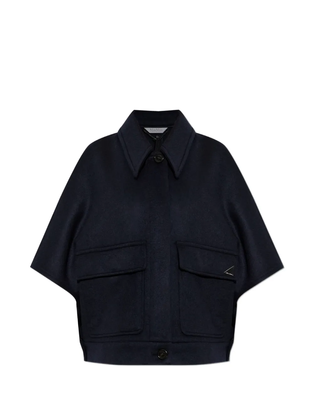 Max Mara Dream cashmere poncho - Blue