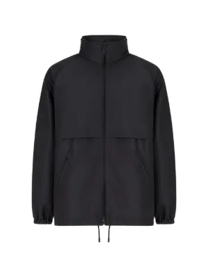 Versace Jacquard Windbreaker Jacket | Black | FARFETCH