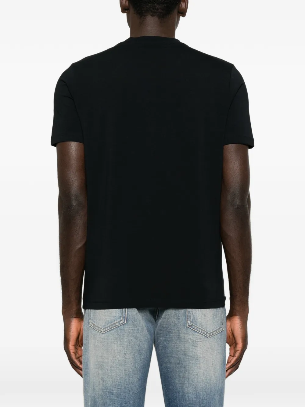 Karl Lagerfeld T-shirt met geborduurd logo Zwart