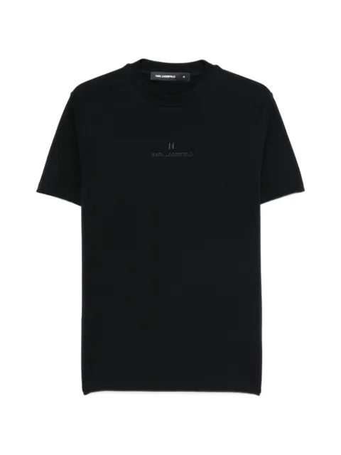 Karl Lagerfeld T-Shirt mit Logo-Stickerei