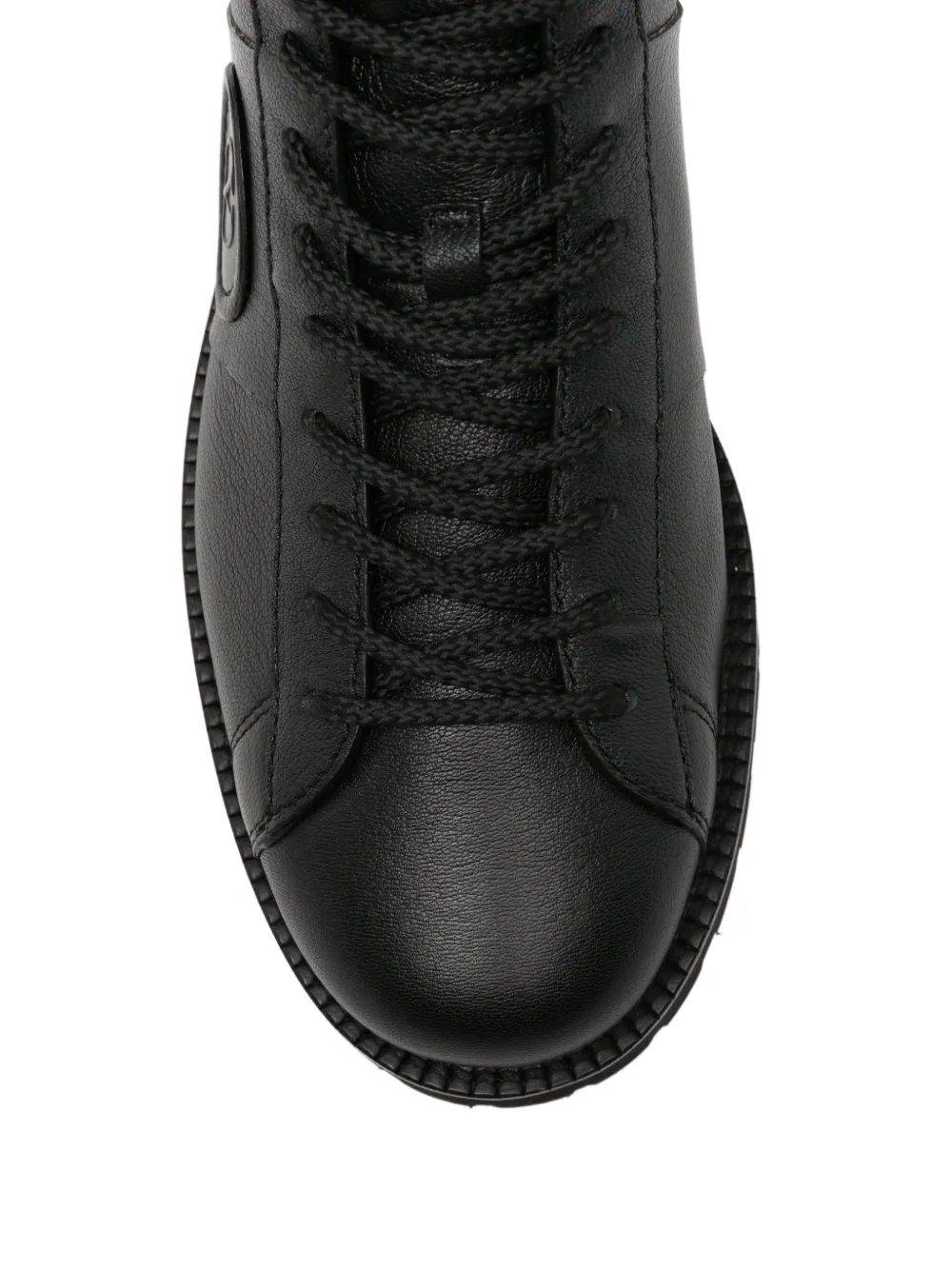 Valentino Garavani VLogo Signature leather boots Zwart
