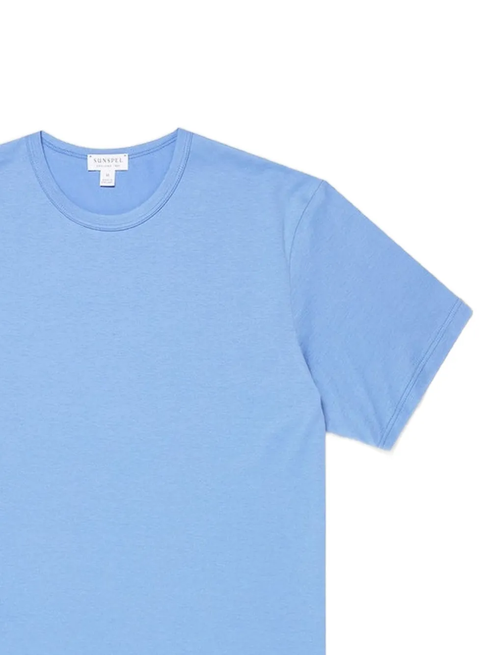 Sunspel T-shirt met korte mouwen Blauw