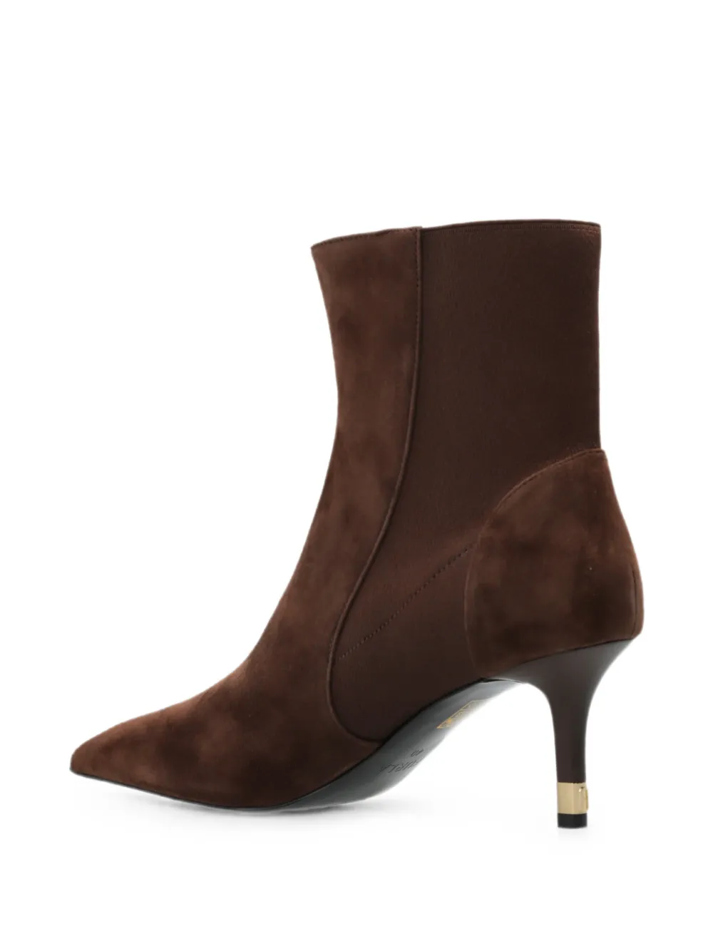 Furla Aria suede ankle boots Bruin