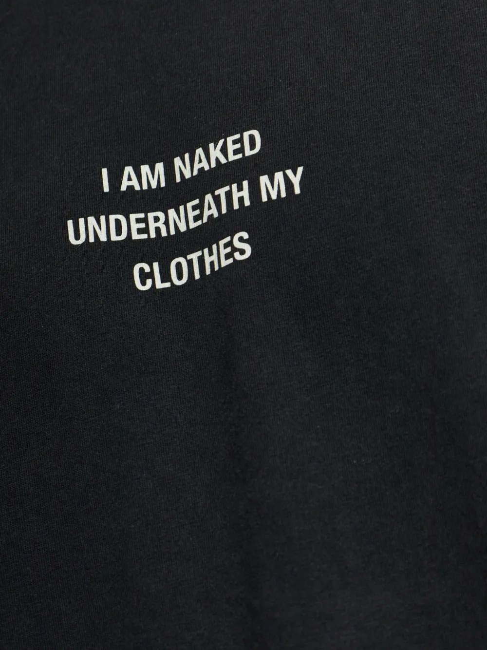 VETEMENTS graphic-print cotton T-shirt Zwart