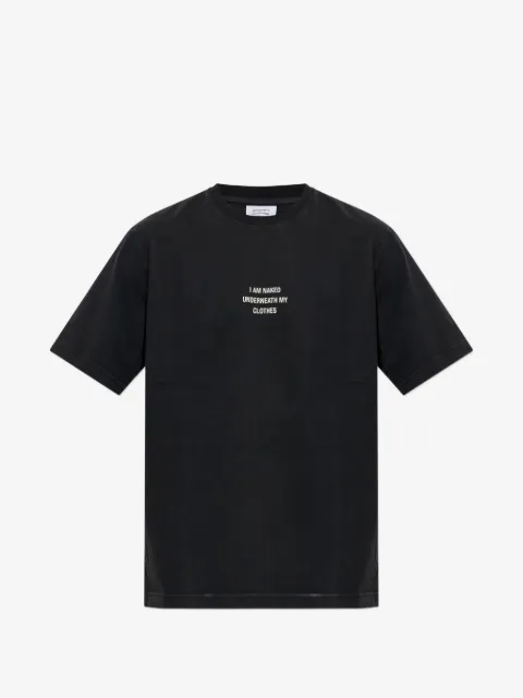 VETEMENTS graphic-print cotton T-shirt