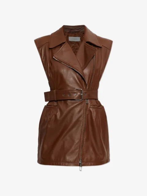 Sportmax belted waistcoat