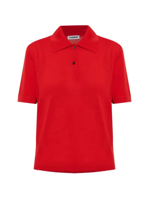 Jil Sander playera tipo polo manga corta