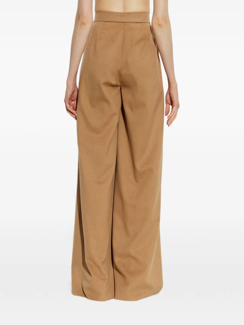 Max Mara Filato wollen broek Bruin
