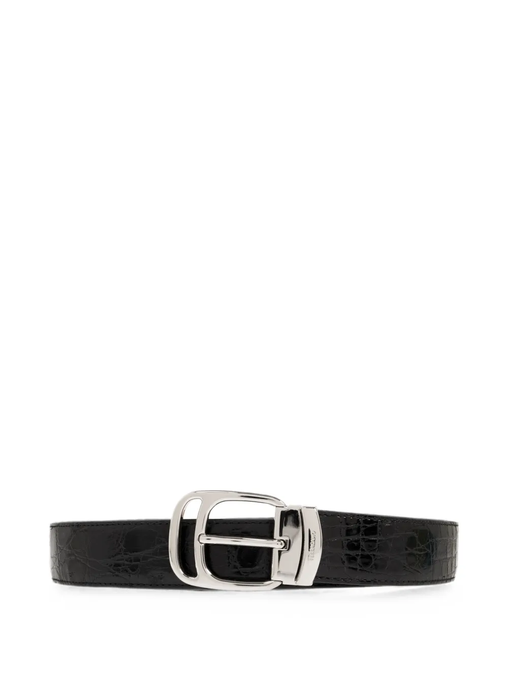 Ferragamo adjustable belt - Nero
