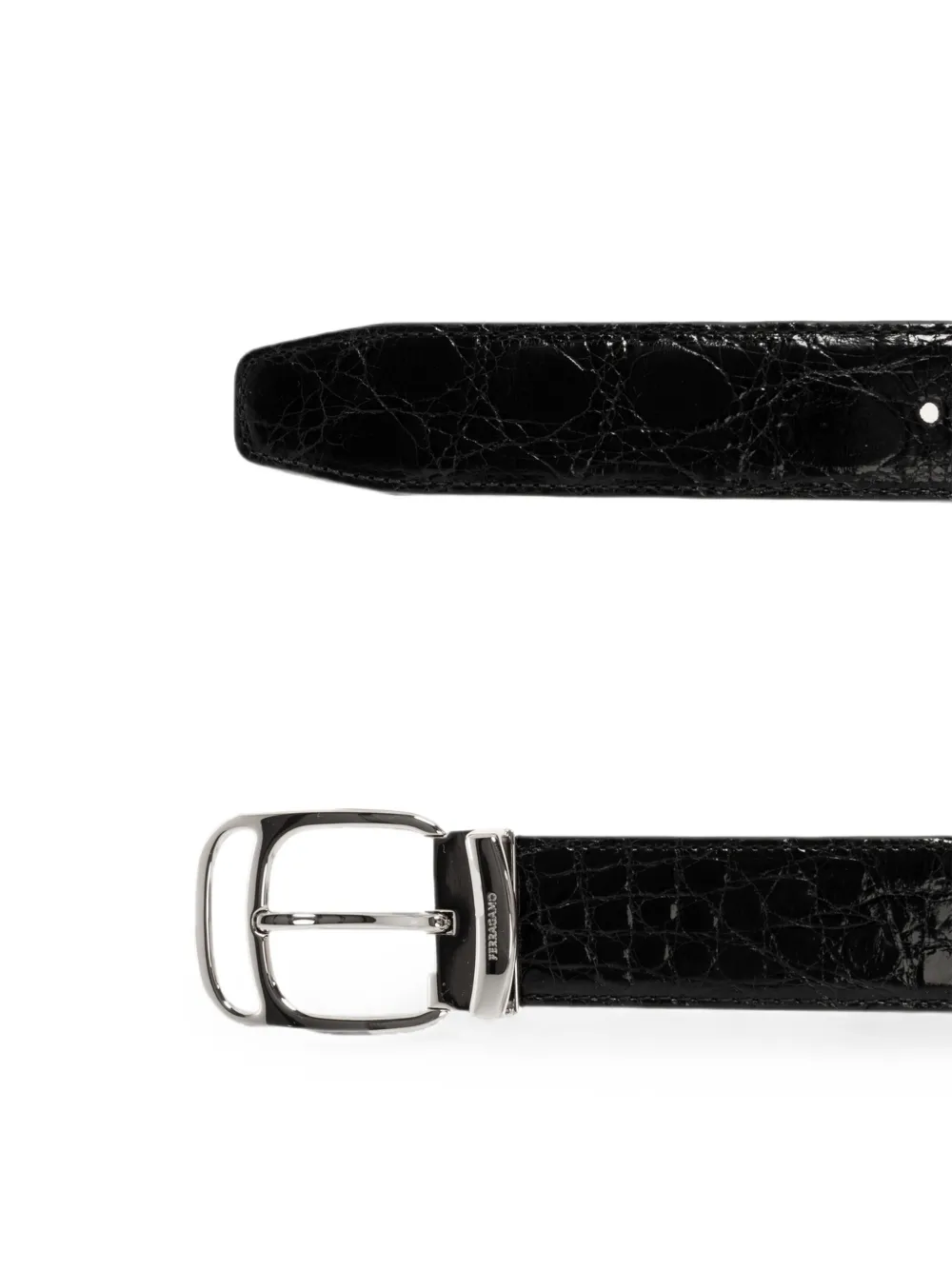 Ferragamo Verstelbare riem Zwart